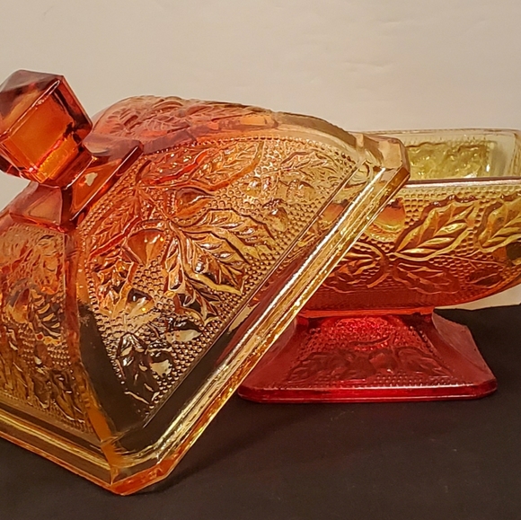 Jeanette Amberina Flesh Candy DishCompote Carnival - Picture 4 of 6